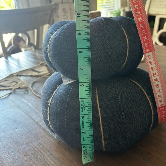 Five item fall thankful bundle of two pumpkins, sign, banner & espresso cup set - Picture 13 of 16